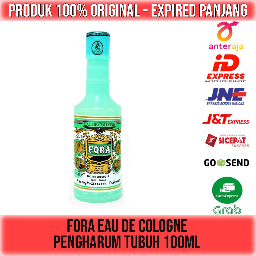 FORA EAU DE COLOGNE 100ml / PENGHARUM TUBUH / BODY COLOGNE