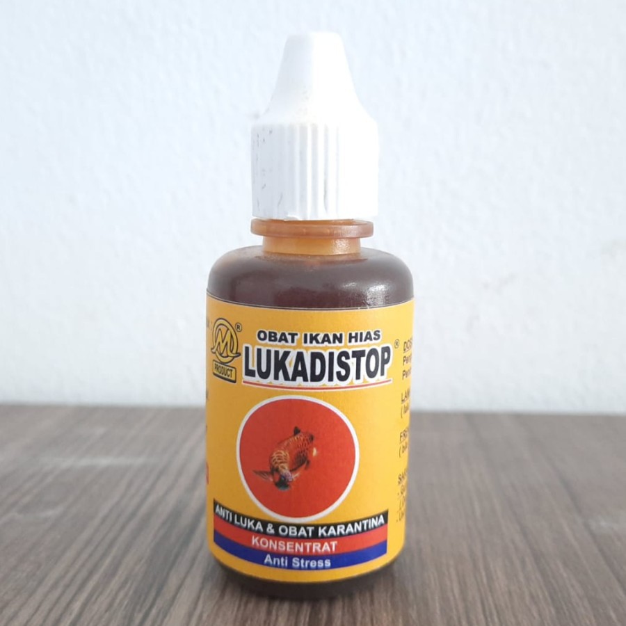 Lukadistop 30ml Sakkai Pro Obat Stop Luka ikan Hias Aquarium