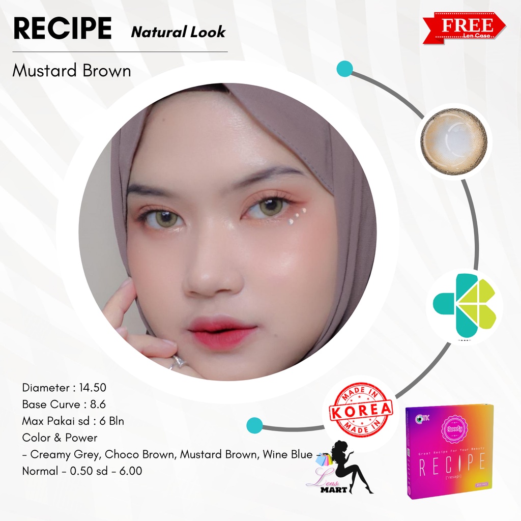 SOFTLENS RECIPE BY CTK MINUS 3.25 sd 6.00