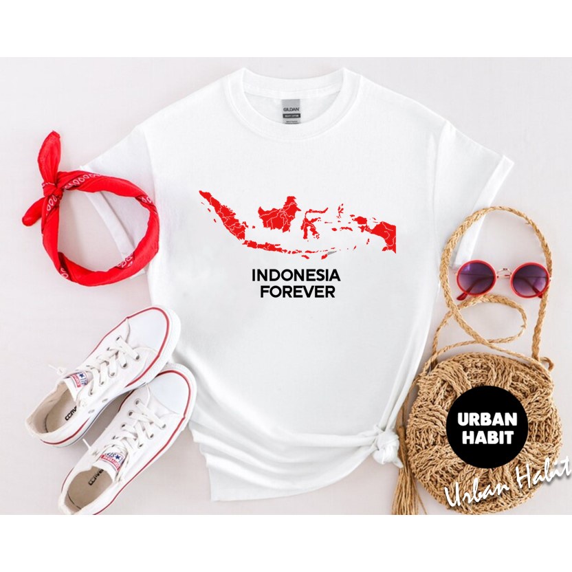 Baju Senam / Kaos Senam Kemerdekaan / Set Baju Senam / Kaos Merah / Kaos Olahraga