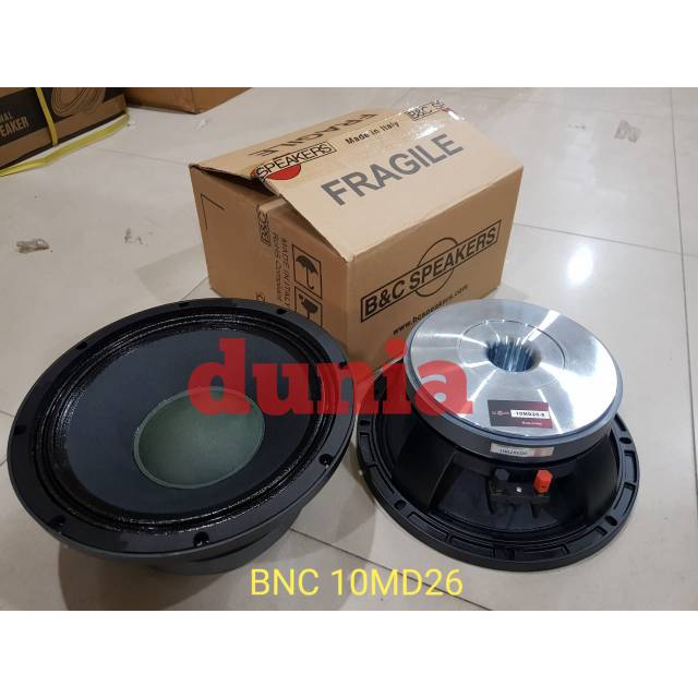 bnc 10 inch speaker