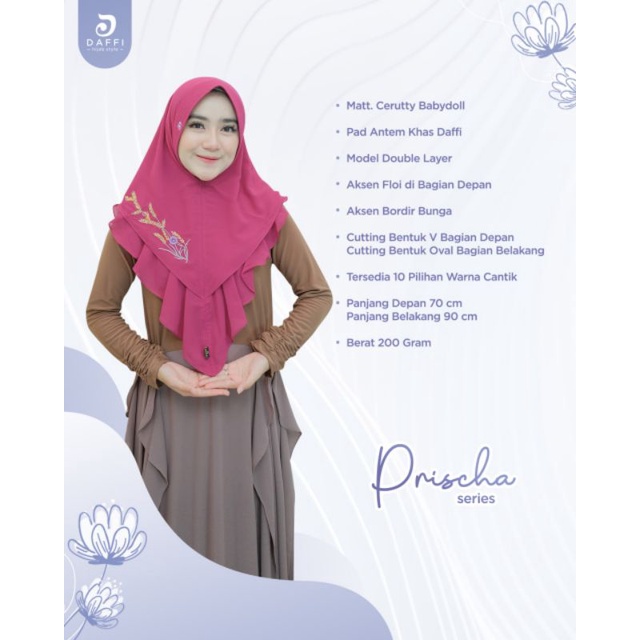 HIJAB ORI DAFFI PRISCHA / CERUTY BABYDOLL