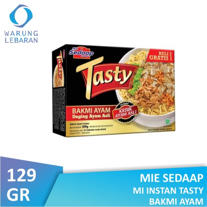

Mie Sedaap Tasty Bakmi Ayam 129gr
