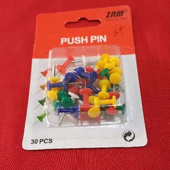 

Push Pin ZRM isi 30 pcs
