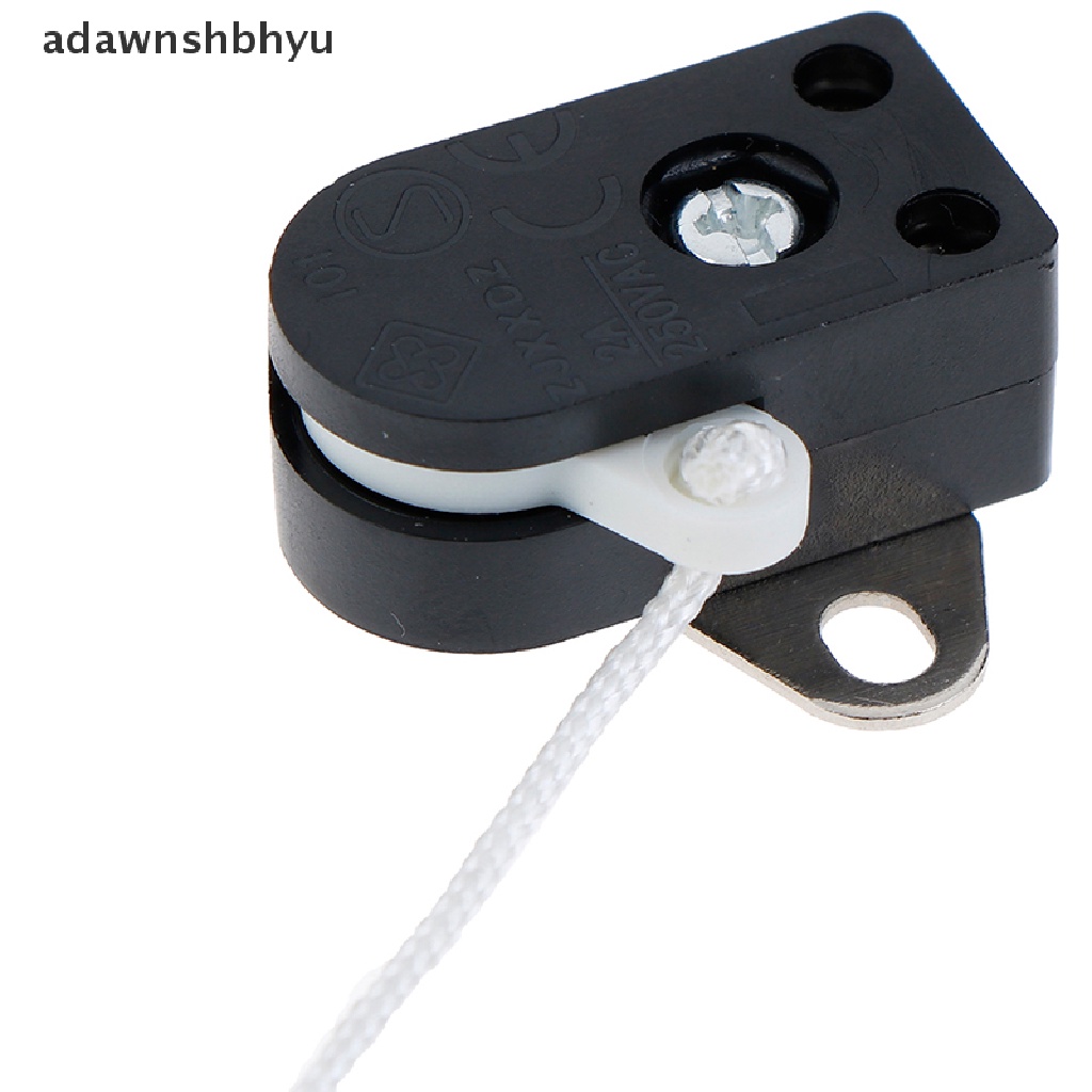 Adawnshbhyu Saklar Kabel Tarik Untuk Lampu Dinding Bedside Lamp Open Single Pull Control Rope Switch