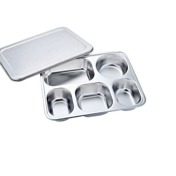 TEMPAT MAKAN STAINLESS/Food Tray Stainless