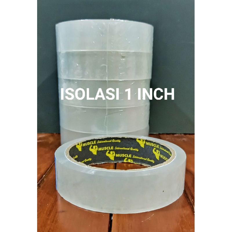 

GM SELOTIP / ISOLASI BENING 1 INCH MURAH (Baca Deskripsi)
