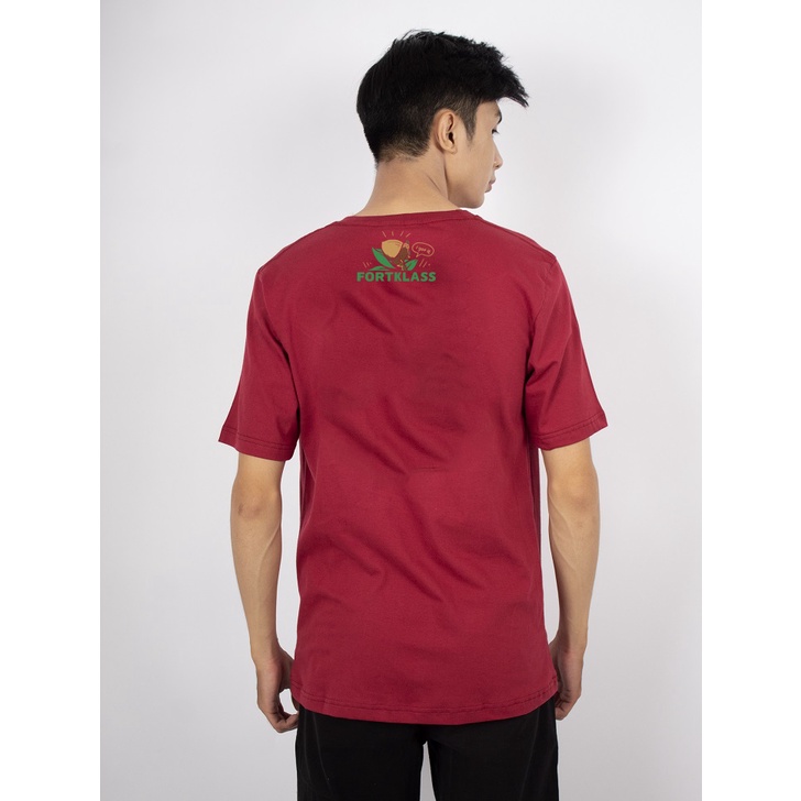 deribo Leafy POCKET Kaos Sablon Pria Lengan Pendek Atasan Tshirt Distro Cowok