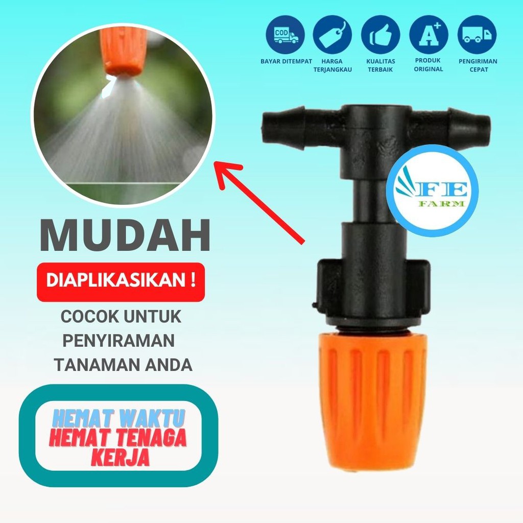 Sprayer Jamur Walet Misting Nozzle  Sprinkler Taman