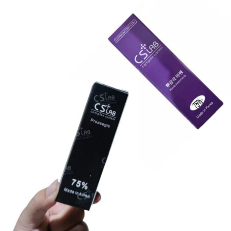 CSLAB 75 PERSEN korea anastesi Fast Numbing Cream Tattoo sulam alis d