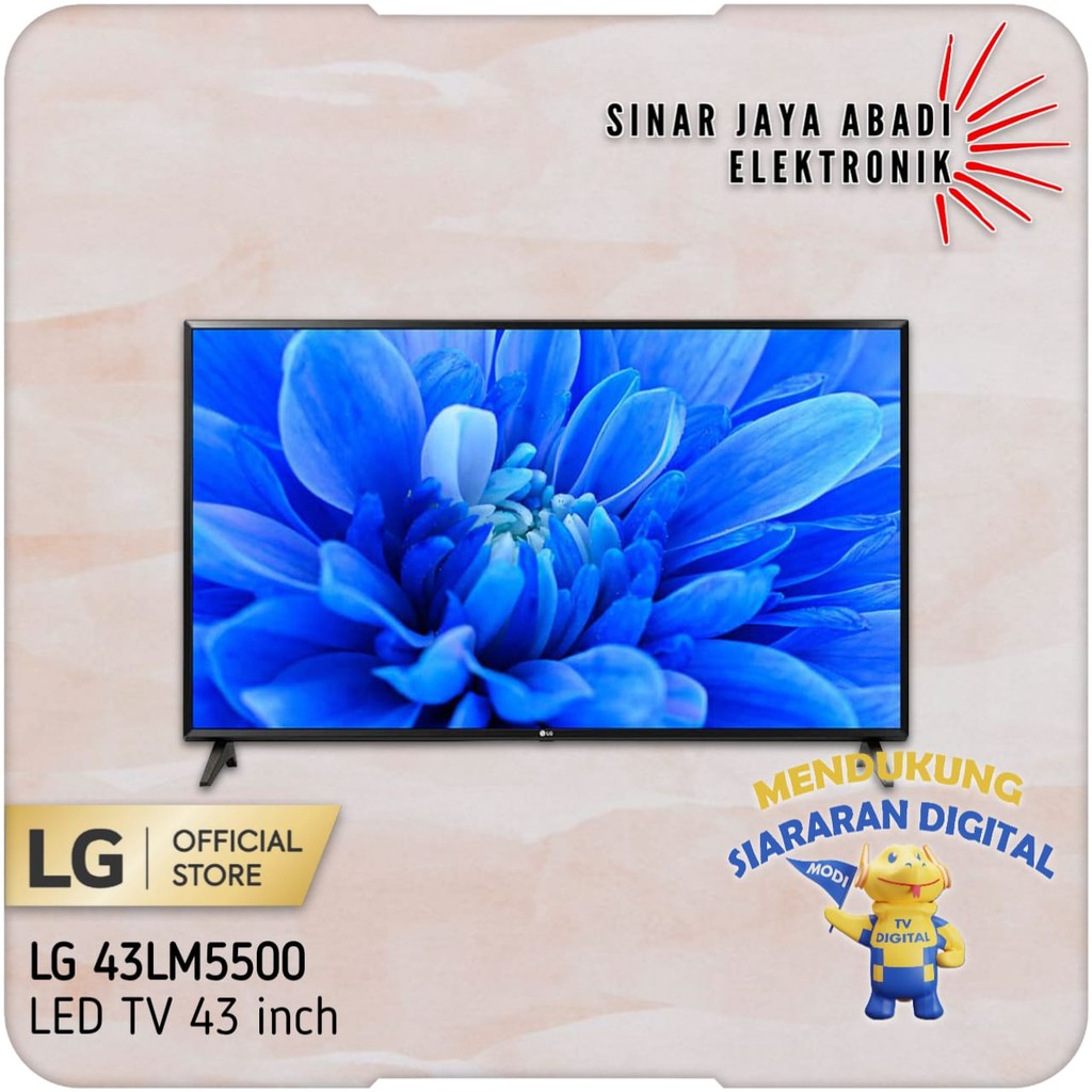 LG 43LM5500PTA Digital Full HD TV [43 Inch]