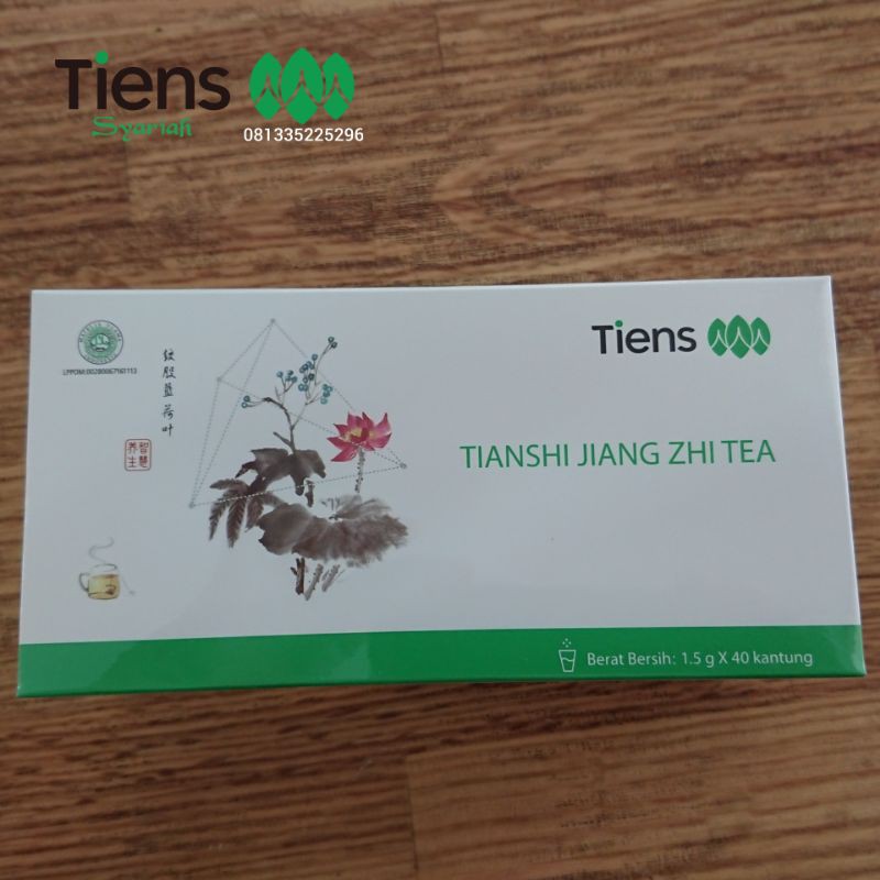 ORIGINAL TIENS | JIANG ZHI TEA | TEH DETOX | OBAT KOLESTEROL | PELANGSING