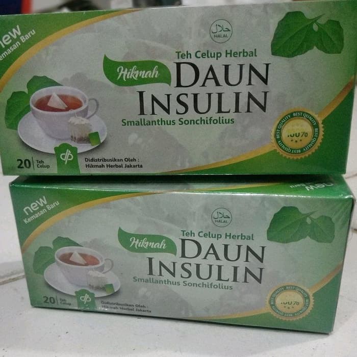 

teh INSULIN CELUP teh CELUP daun INSULIN HIKMAH HERBAL JAKARTA
