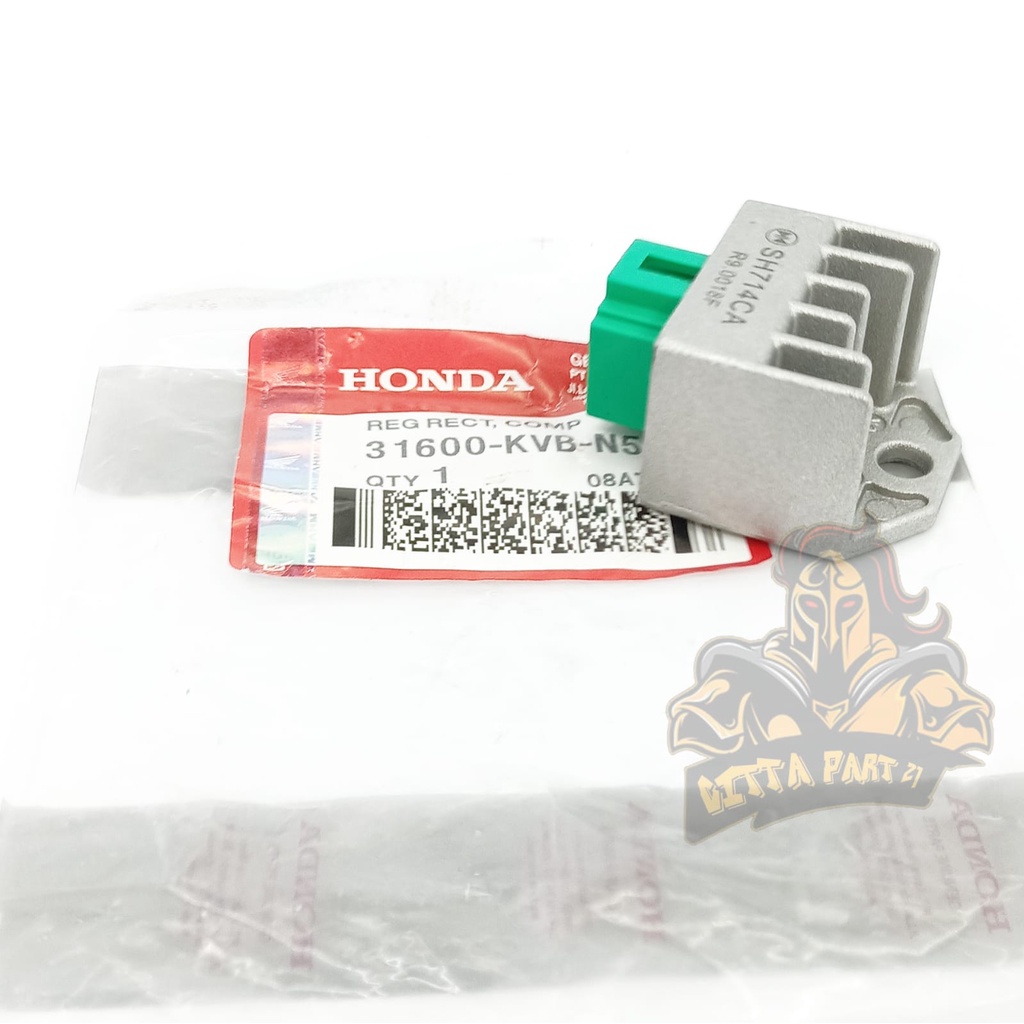 KIPROK CIPROK REGULATOR HONDA KVB KUALITAS ASLI ORIGINAL HONDA PRESISI BERFUNGSI DENGAN BAIK AWET DAN DIJAMIN MANTAP BEAT KARBU BEAT FI VARIO KARBU VARIO 125 SPACY KARBU SCOOPY KARBU REVO BLADE