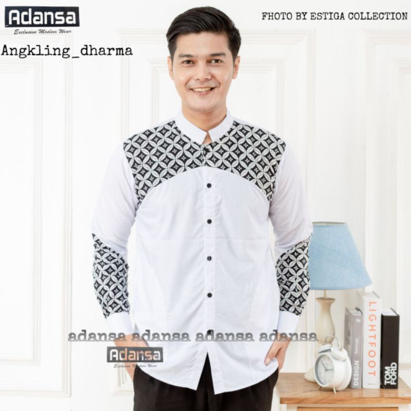 Baju Koko Hadroh Koko Muslim Best Seller Motif Terbaru