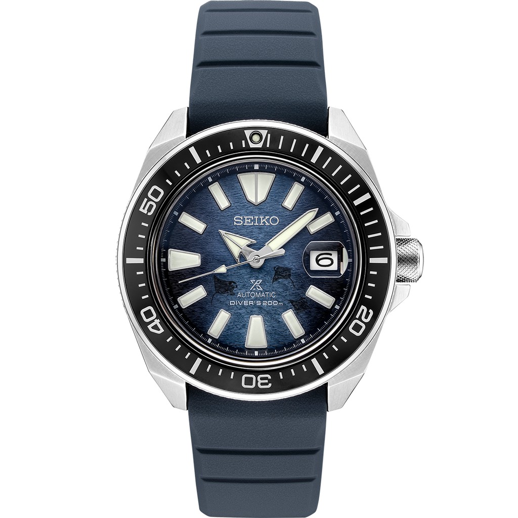 Jam Tangan Seiko Prospex Samurai Pria SRPF79 SRPF79K1 Dark Manta Ray Original