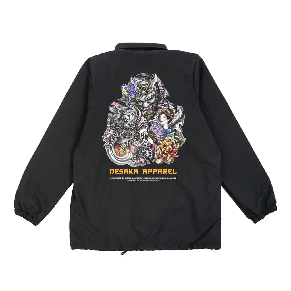 Jaket Coach Jacket Coach Japanese Culture Art Crewneck Hoodie Coach Pria Terbaru