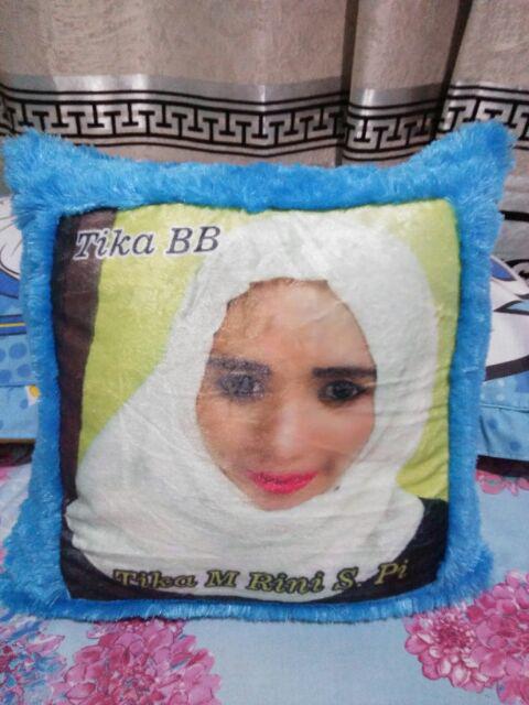 Bantal Foto Uk 40x40