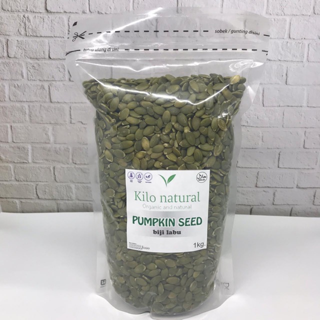 

Pumpkin Seed Raw 1kg / Biji Labu Mentah 1kg