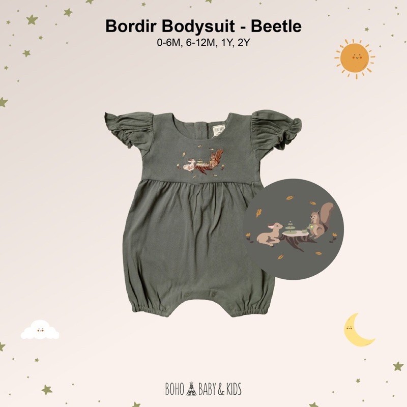 bobobaby bordir bodysuit