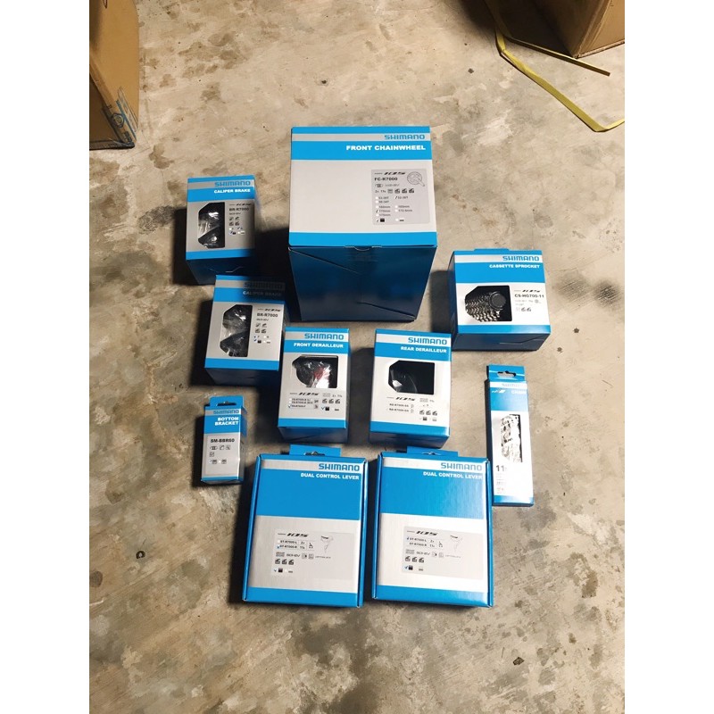 Groupset shimano 105 R7000 komplit