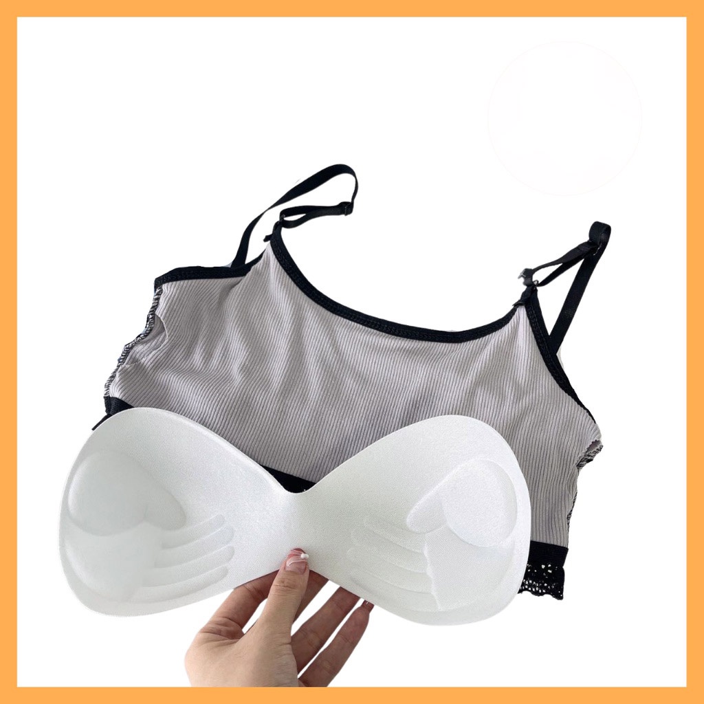 BEE - Bra Bh Wanita Tanpa Kawat Pakaian Dalam bralette Push Up Elastis Sexy sport bra 806