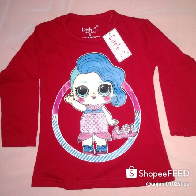Kaos Lengan panjang anak Cewek