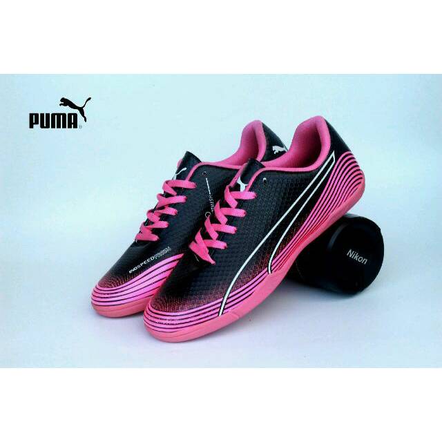 Futsal puma evo speed fresh black sol pink