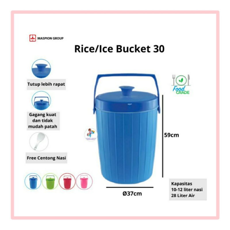Termos Es/Nasi Maspion 30ltr