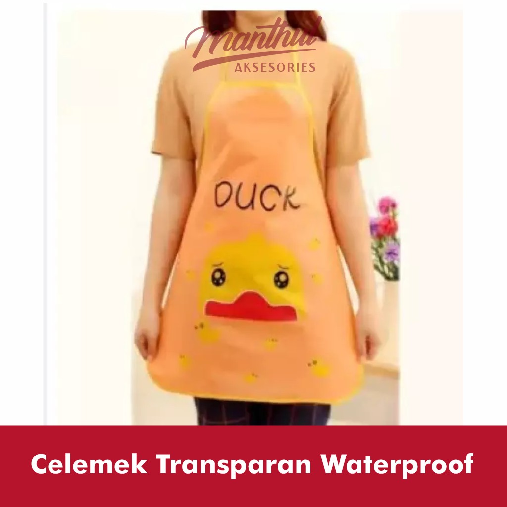 Celemek Apron Masak Dapur Anti Tahan Air Waterproof