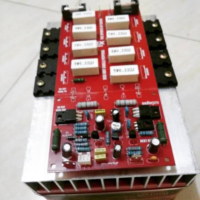  Power  Amplifier  SOCL  504 TR3 4 Kit Komplit 12 Sirip 