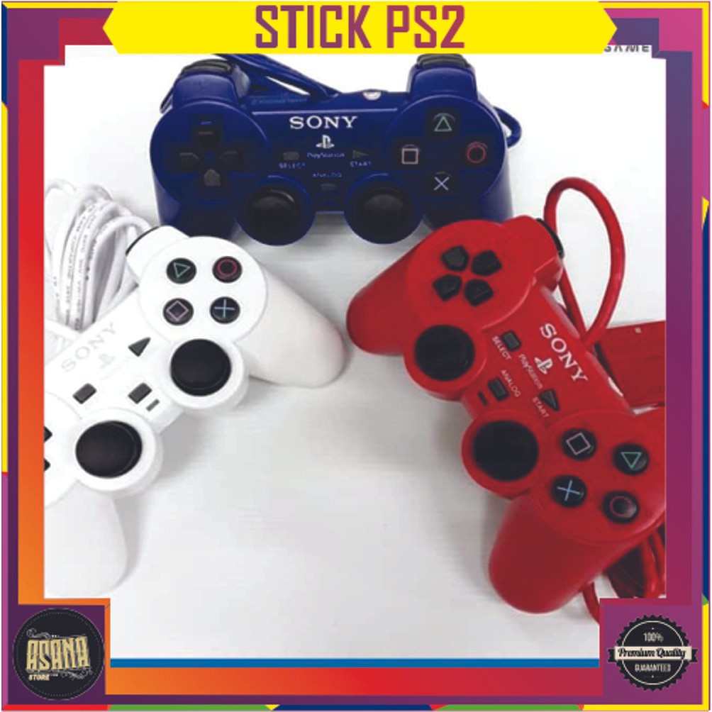 Langsung Order STICK PS2 ORIGINAL KABEL SERAT PCB PLASTIK KUALITAS TERBAIK Murah