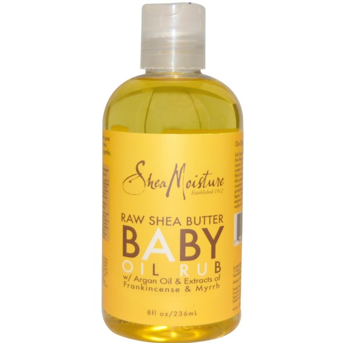 SheaMoisture Raw Shea Butter Baby Oil Rub 236 ml shea moisture