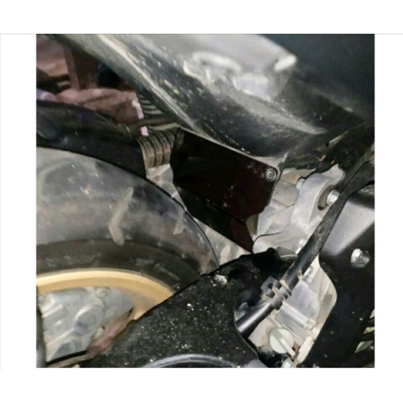 mudflap nmax old(berbahan akrilik)