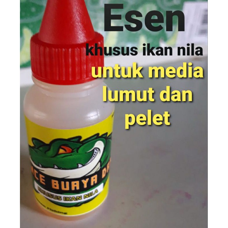 umpan essen buaya darat khusus untuk ikan nila media pelet/ lumut