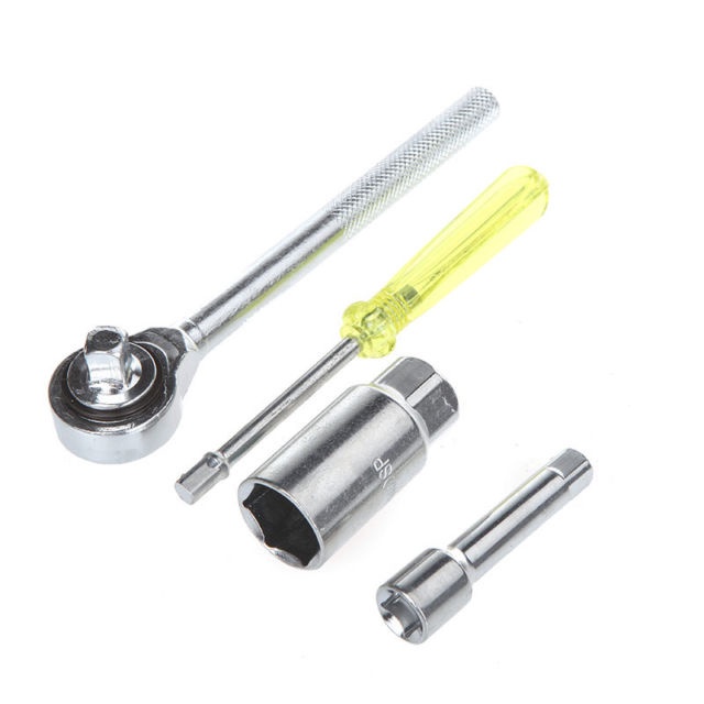 Kunci Shock Set 40 PCS Sok Kombinasi 1/4 Ratchet Handle