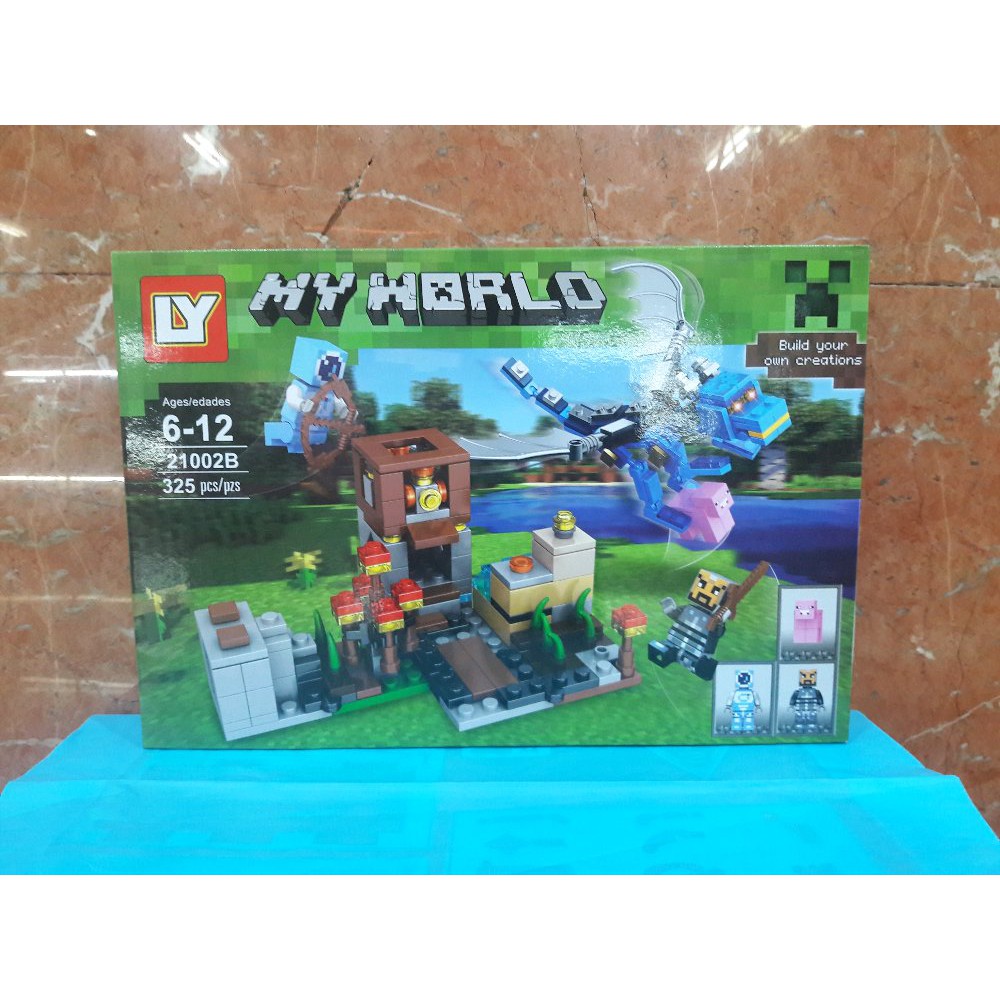 Terlaris  lego mine craft No 21002 seri B