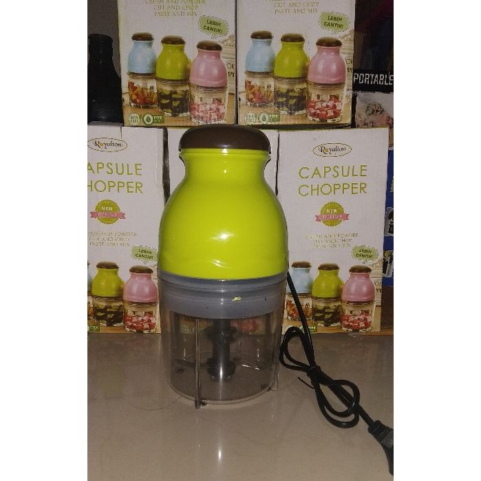 Blender Capsule /Blender Kapsul / Chopper Penggiling Daging Bumbu Buah