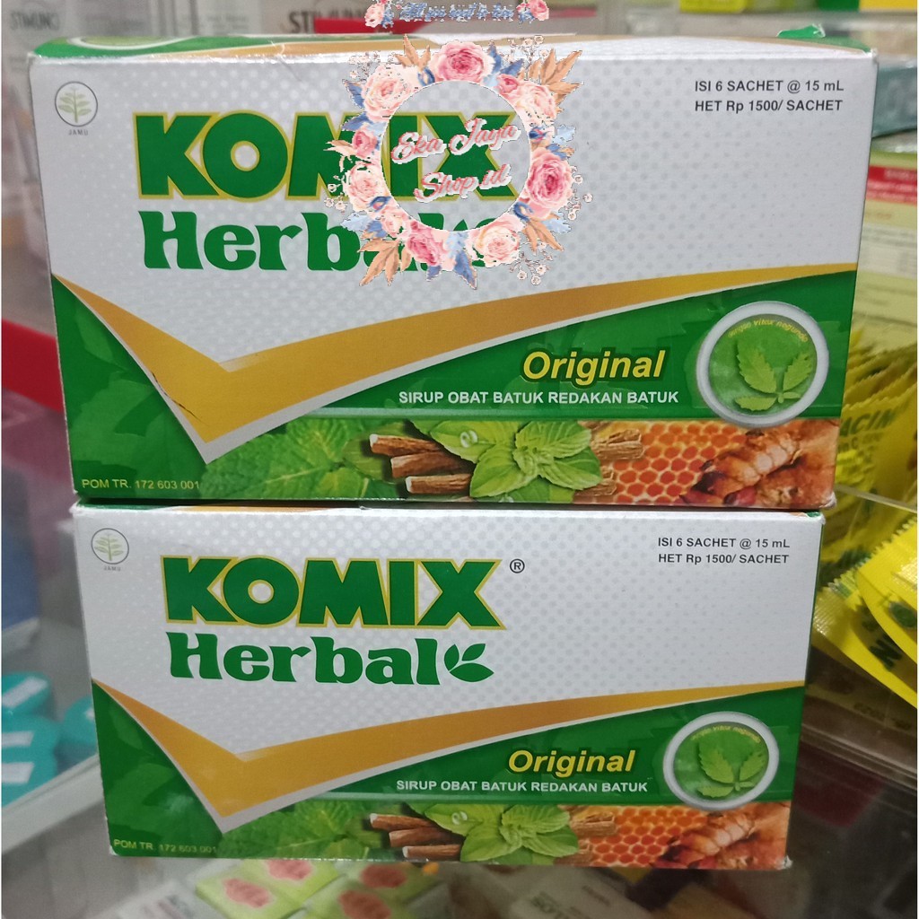 Komix Herbal - Jual Per Sachet, juga jual Per Box