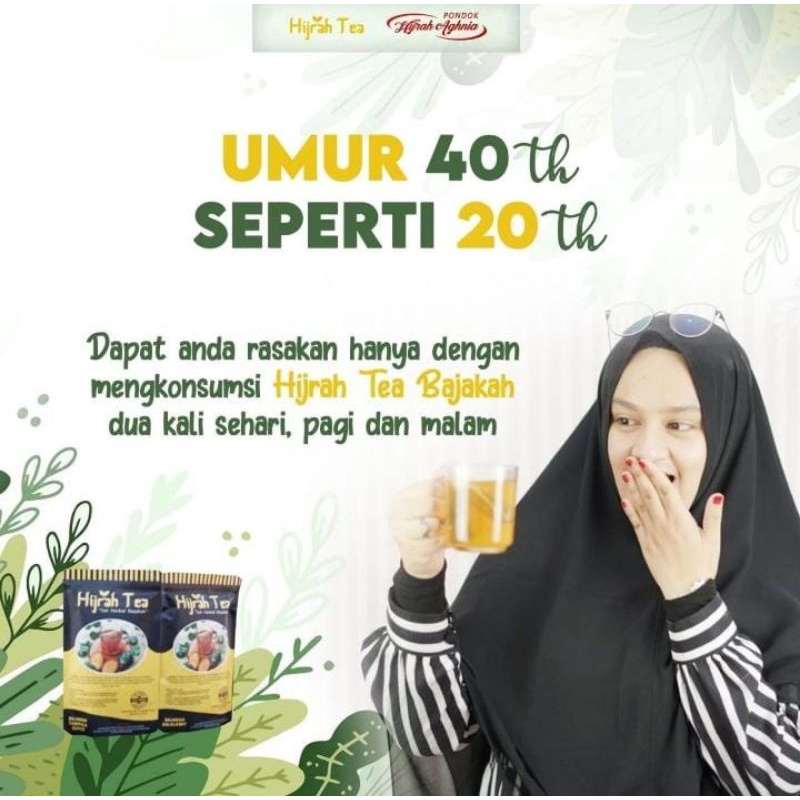 

HIJRAH TEA BAJAKAH UNTUK KECANTIKAN DAN KESEHATAN