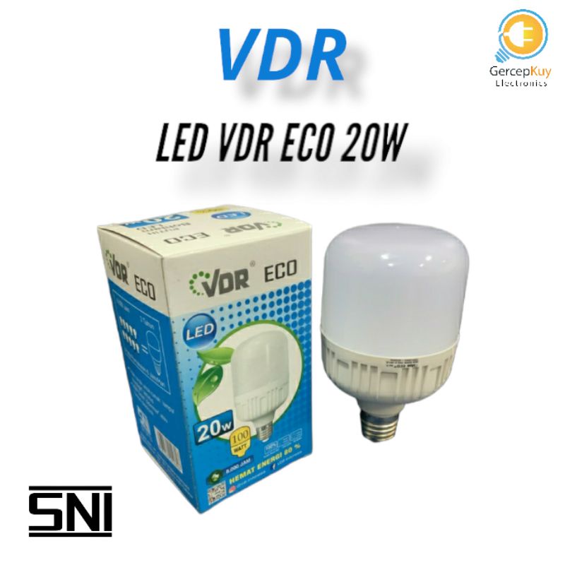 Lampu LED Capsuke VDR ECO Bright 20 Watt Putih E27