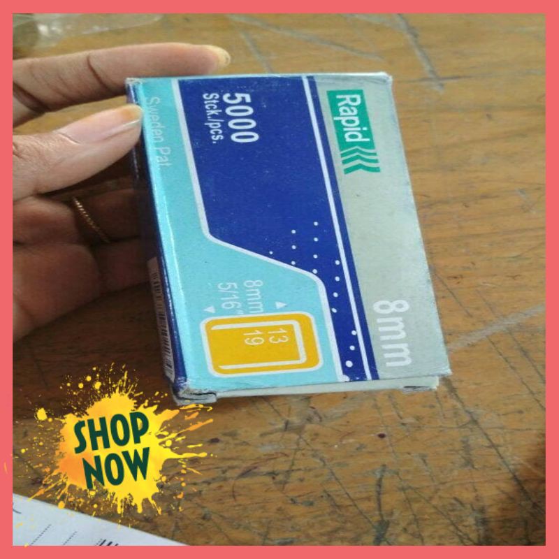 

SALE isi staples jok / isi staples tembak 8mm rapid