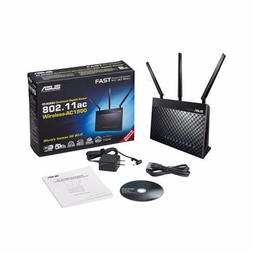 Asus RT AC68U AC1900 Dual Band Wi Fi Gigabit Router
