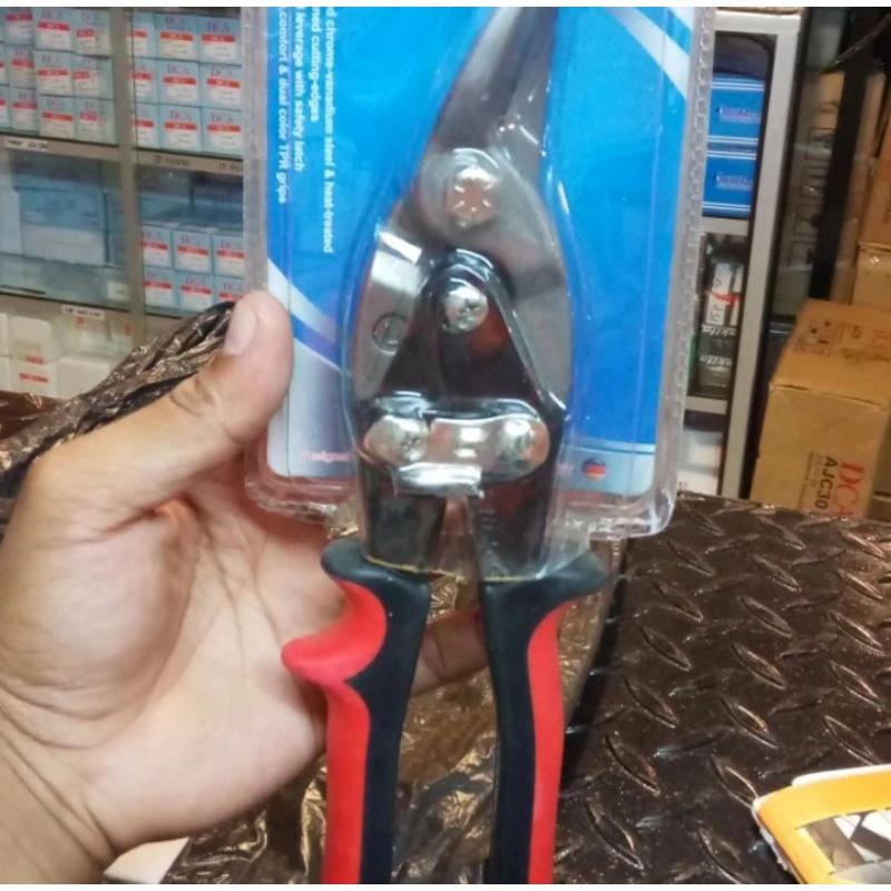 

gunting seng baja gunting baja ringan model bengkok multipro 10 inch