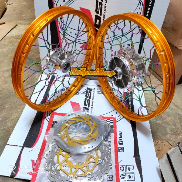 Velg JariJari Ninja R Atau RR JariJari Kepang Velg Gold