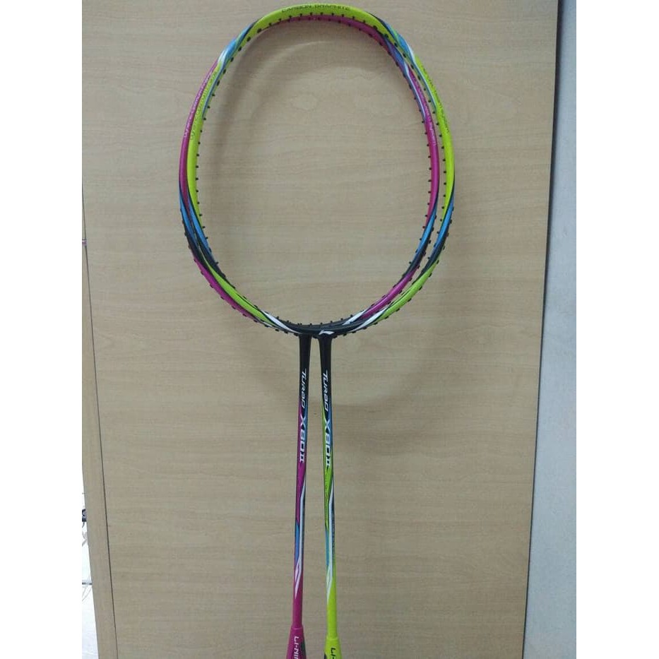 raket badminton lining turbo x 80 original