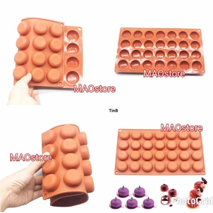 MAOSTORE 24 CETAKAN ENTREMET MOUSSE CAKE MIRROR SBG59