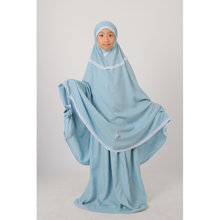 Fey Attire - Mukena Anak Rayon Verbena Prayer Set Kids