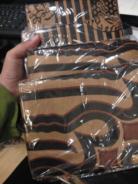 Batik Parang Coklat Dan Embos Best Seller