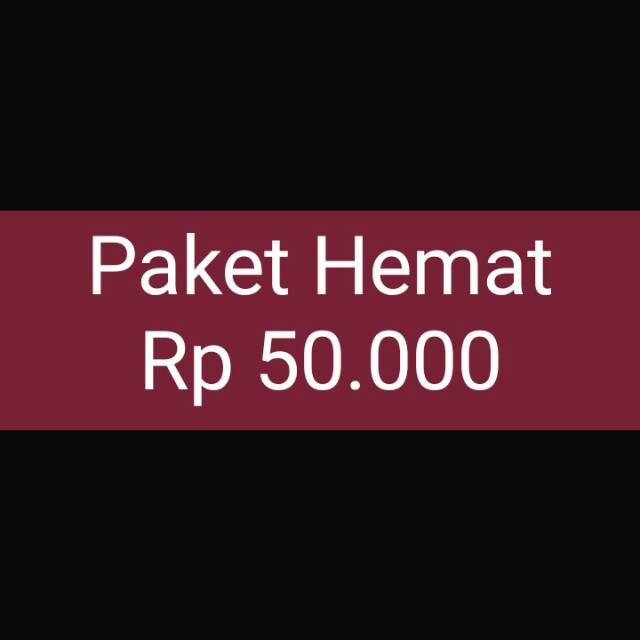 

Paket Hemat